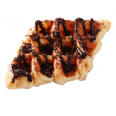 Choco Cookie Croffle
