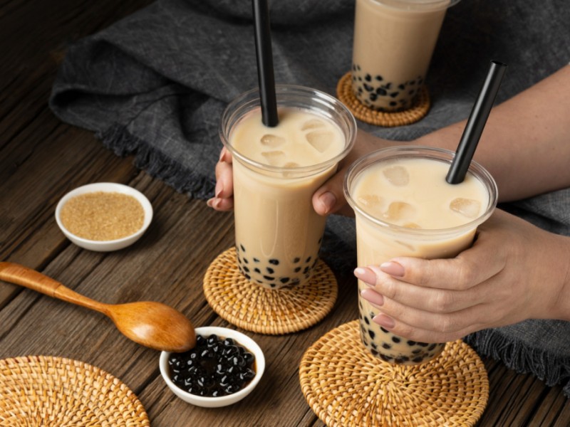Bao nhiêu dinh dưỡng trong ly trà sữa?