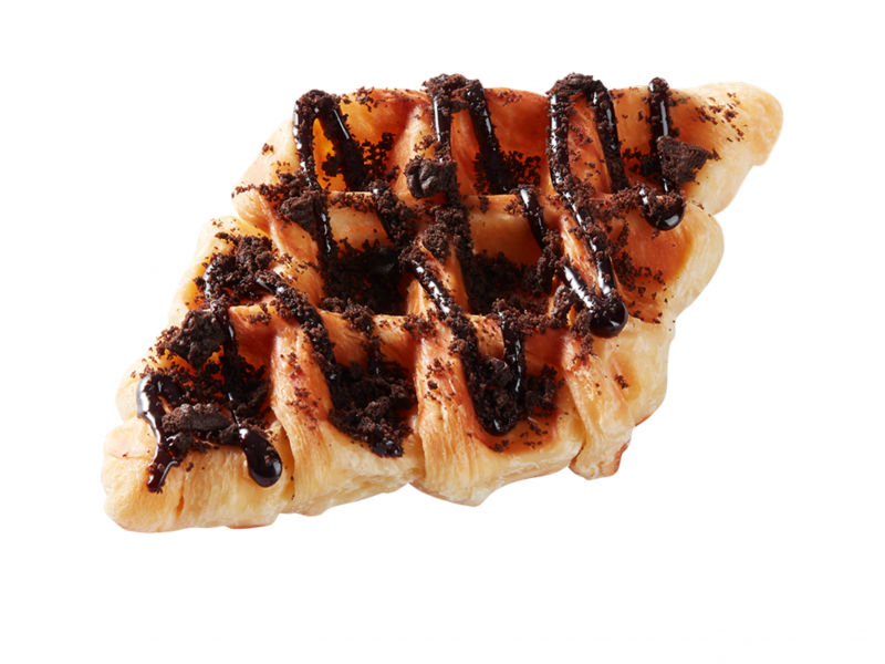 Choco Cookie Croffle